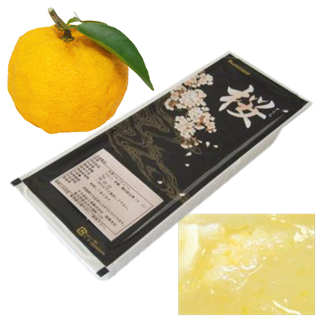 TAKA frozen yuzu puree – 100% Japanese citrus (ゆず) in 1kg