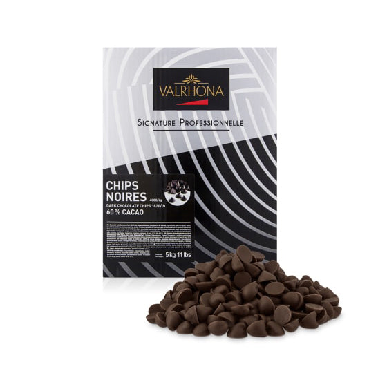 VALRHONA 60% Dark Chocolate Chips