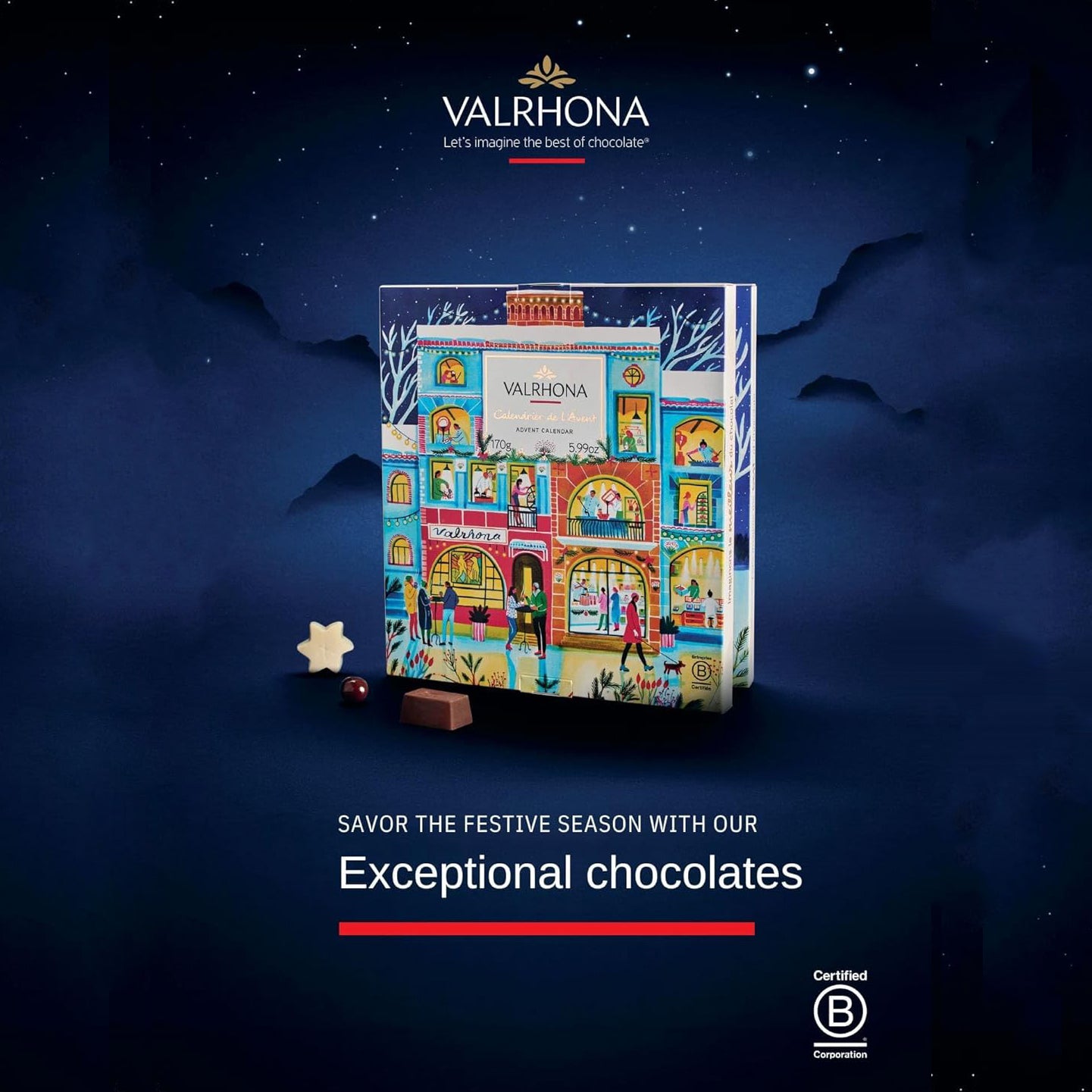 VALRHONA Holiday 2024 Advent Calendar