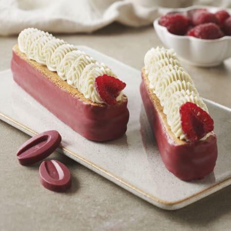 VALRHONA Raspberry Inspiration, Fruit Chocolate Couverture