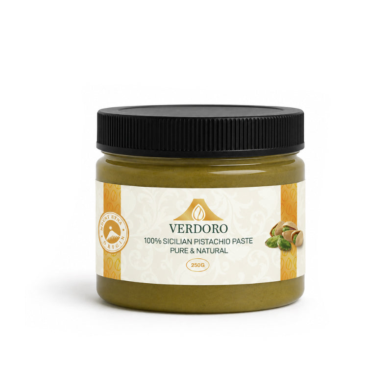 100% Sicilian Pistachio Paste – Pure & Natural by Verdoro