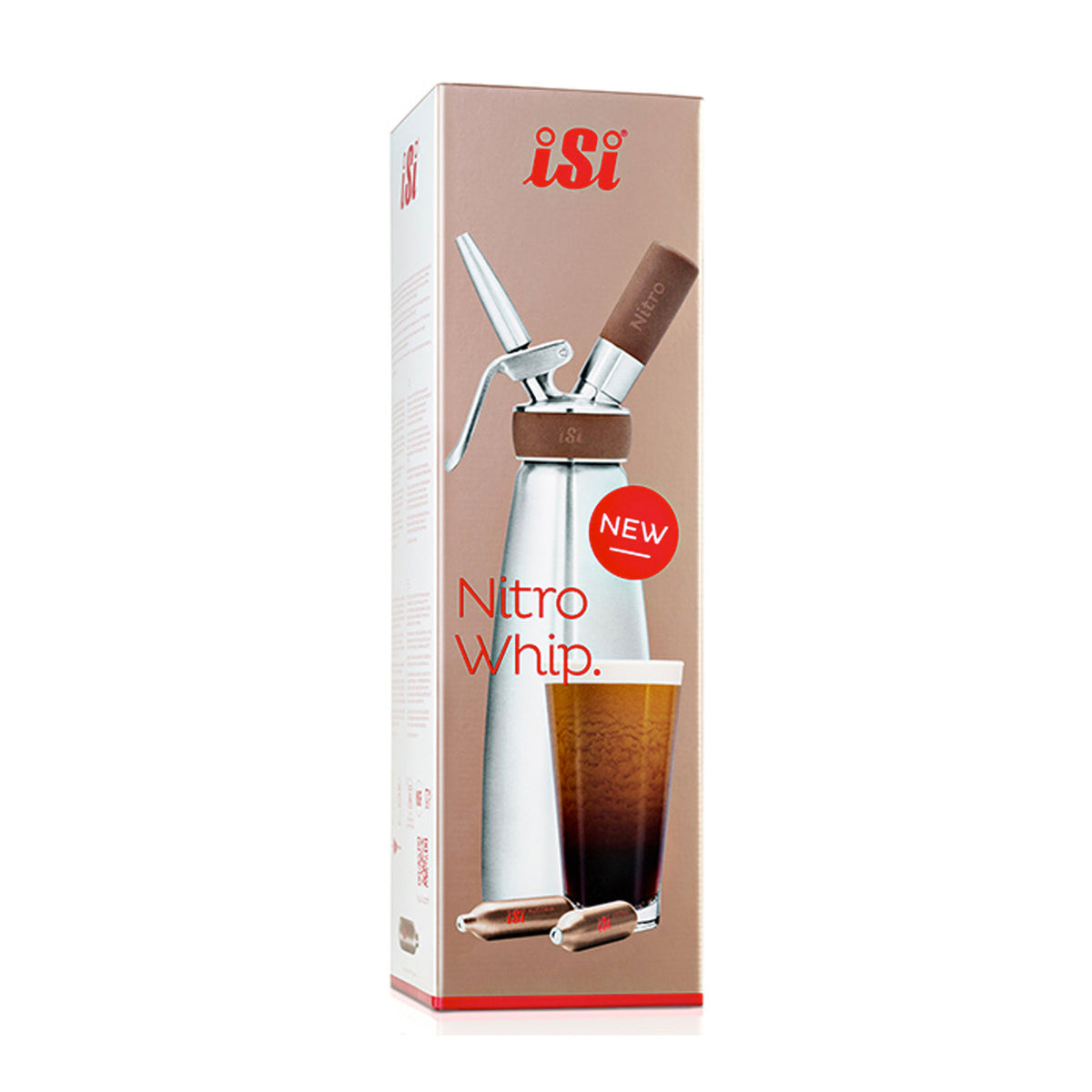 iSi Nitro Whip 1L – Nitro Coffee, Tea & Cocktail Infuser