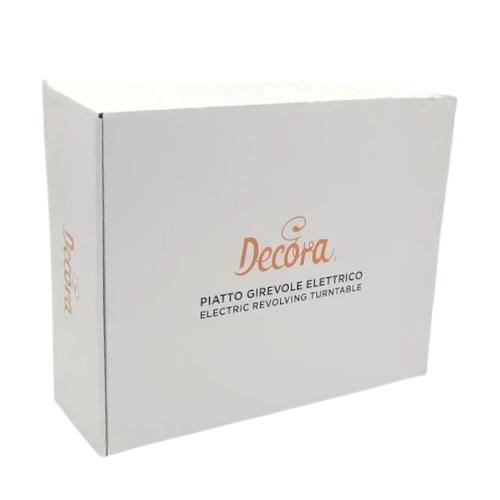 Electric Turntable with Silicone Plate, 28 cm, by Gusta Supplies