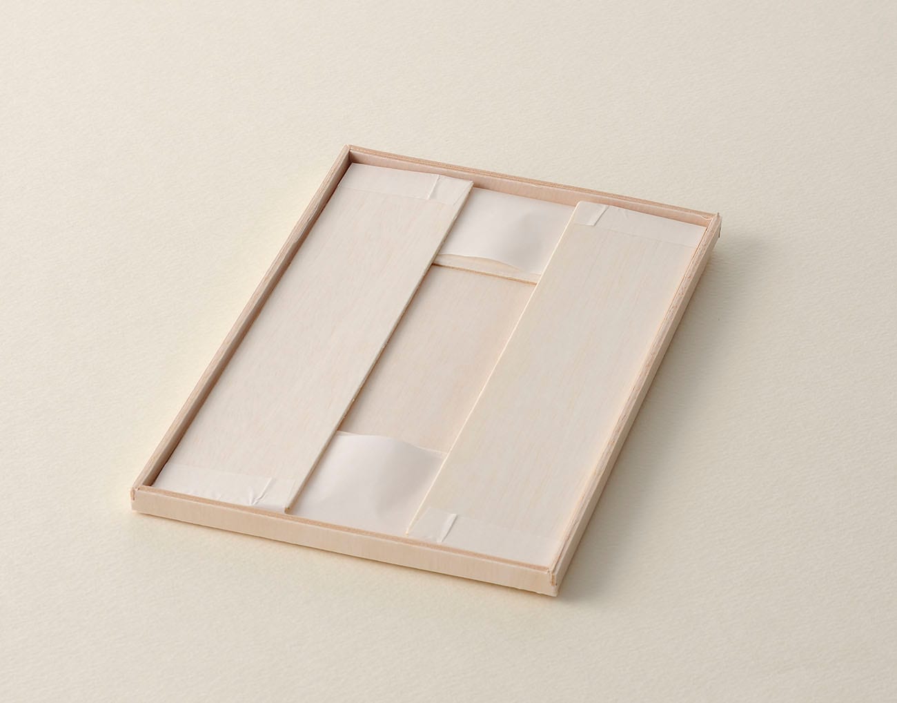 GUSTA SUPPLIES Wooden Confection Box with Lid, 4 Units