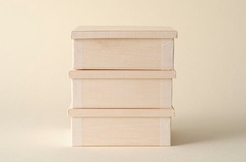 GUSTA SUPPLIES Wooden Confection Box with Lid, 6 Units