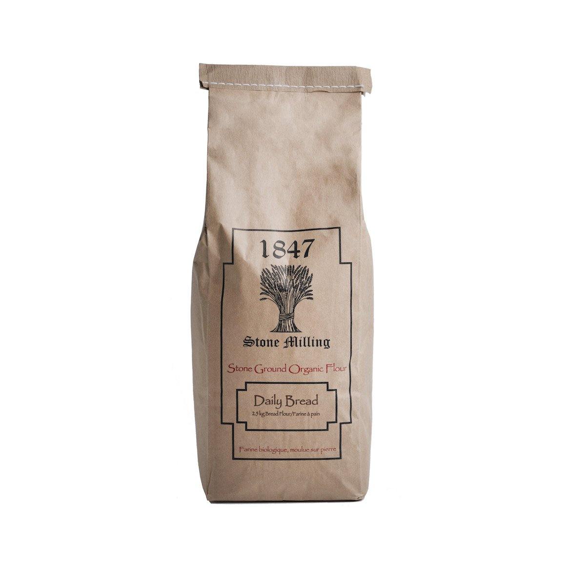 1847 STONE MILLING Organic Unbleached Bread Flour
