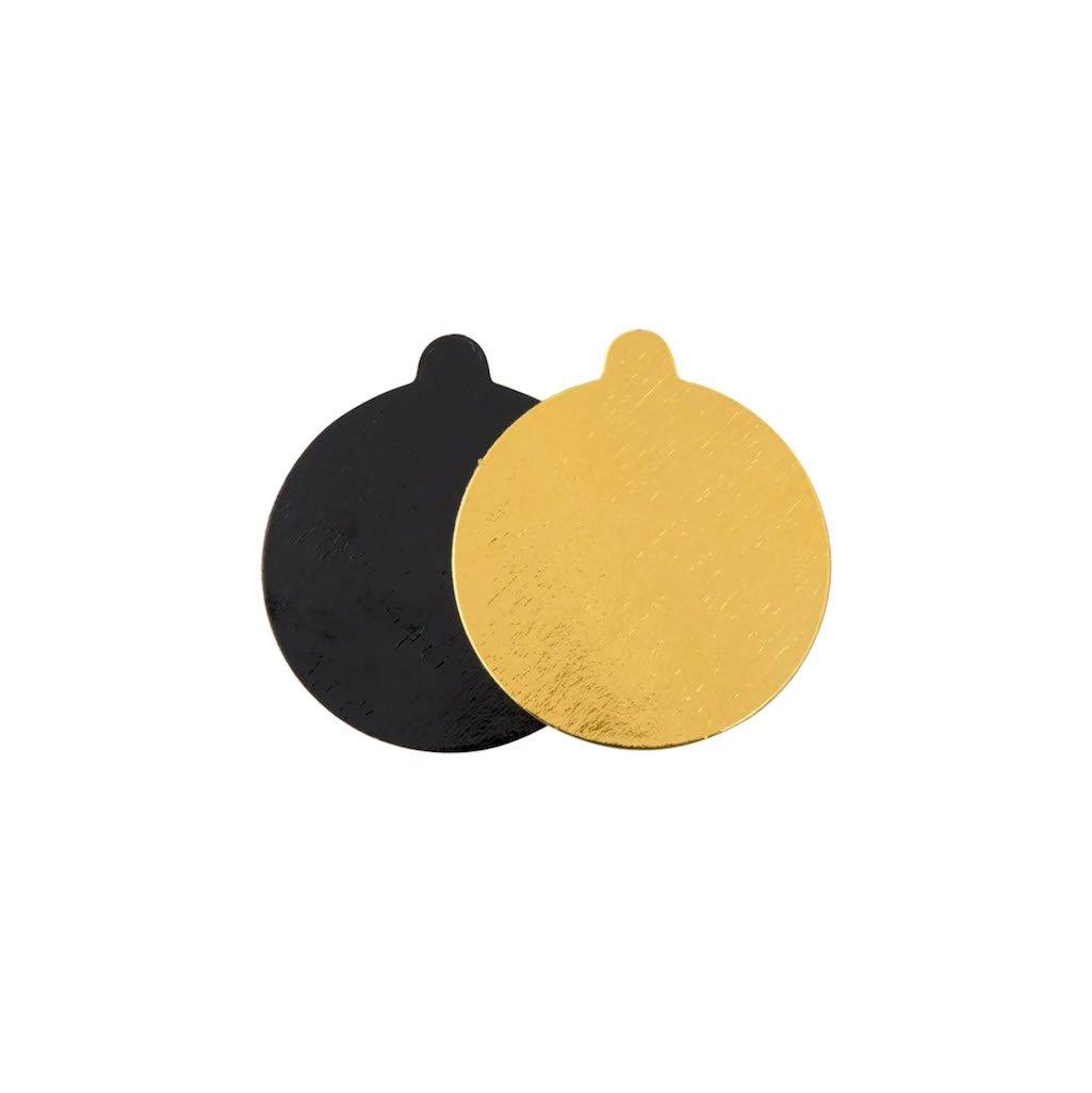 3.25" Double Sided 0.05" Round Thin Board with Tab