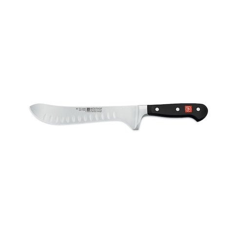 WUSTHOF Classic Butcher Knife, 8" Hollow Ground