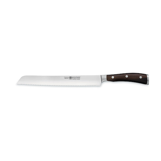WUSTHOF Ikon Double Serrated Bread Knife, 9"