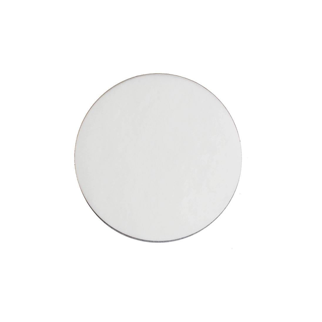 6" Silver Round, 0.08" Thin Cake Board