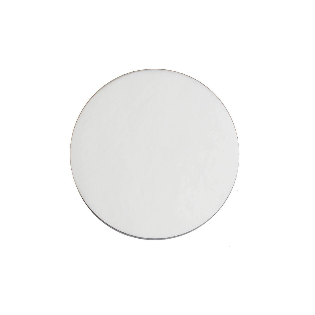 7" Silver Round, 0.08" Thin Cake Board