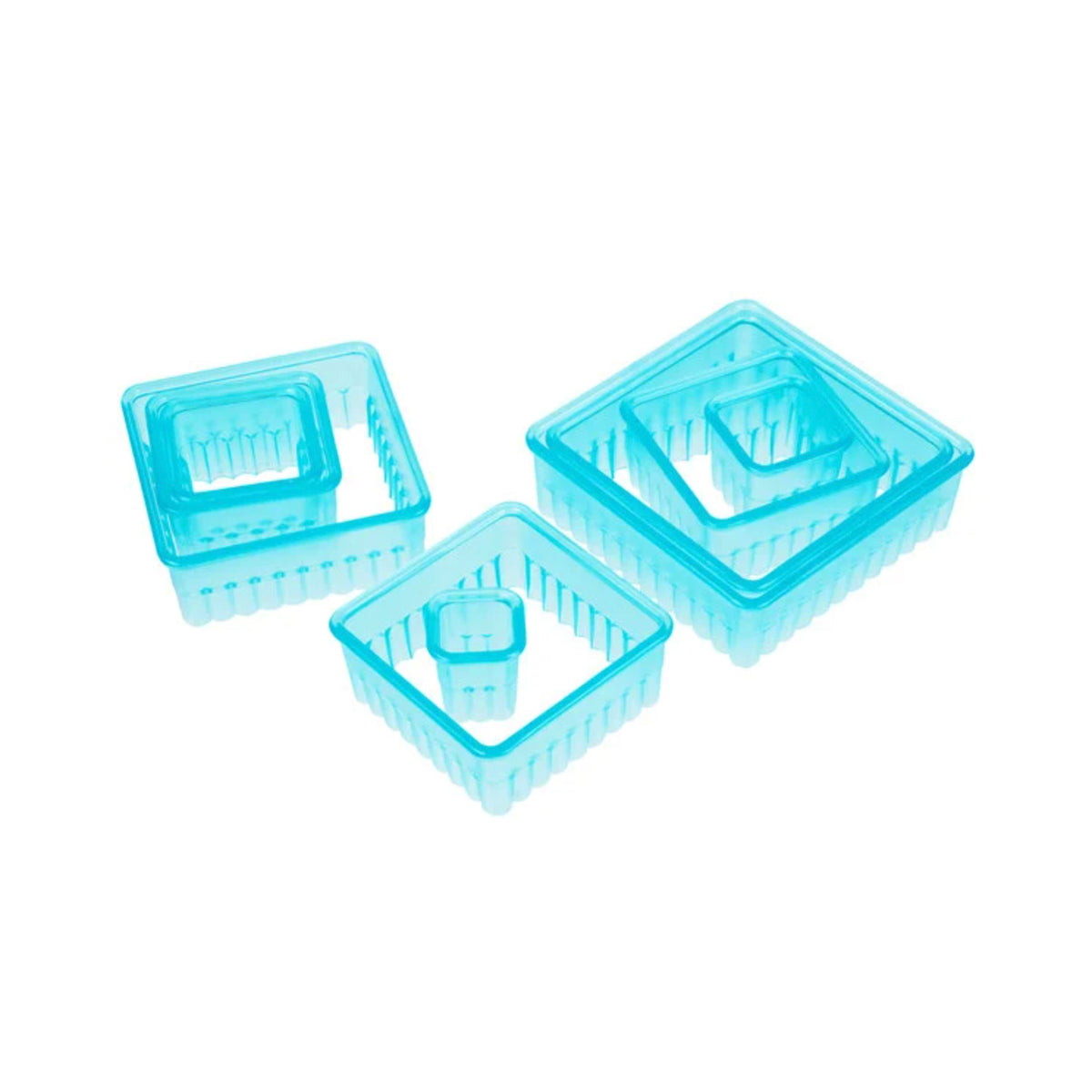 ATECO Fluted Square Cutters (set of 9)