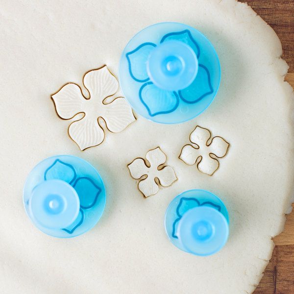 ATECO Laurustinus/Hydrangea Plunger Cutters (set of 3)