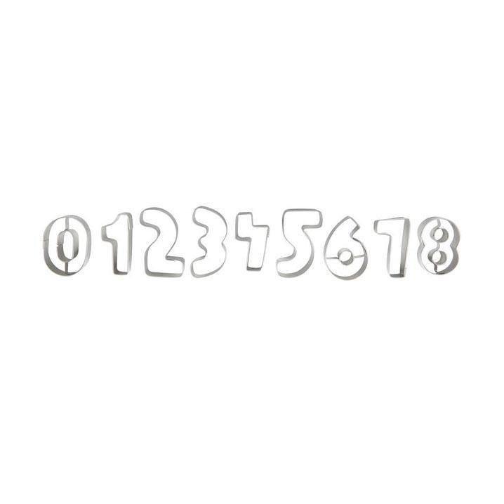 ATECO Numbers Cutters (set of 9)
