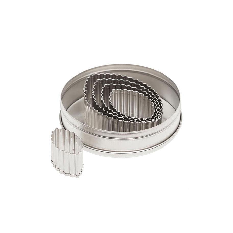 ATECO S/S Fluted Football Cutters (set of 5)