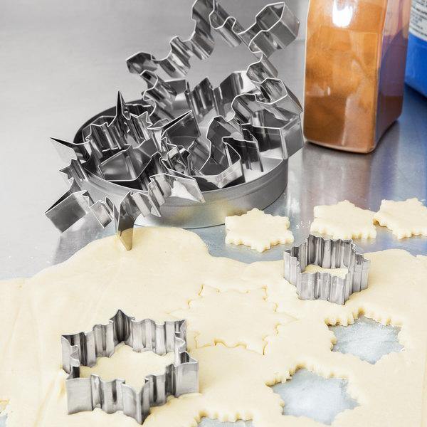 ATECO S/S Snowflake Cutters (set of 5)