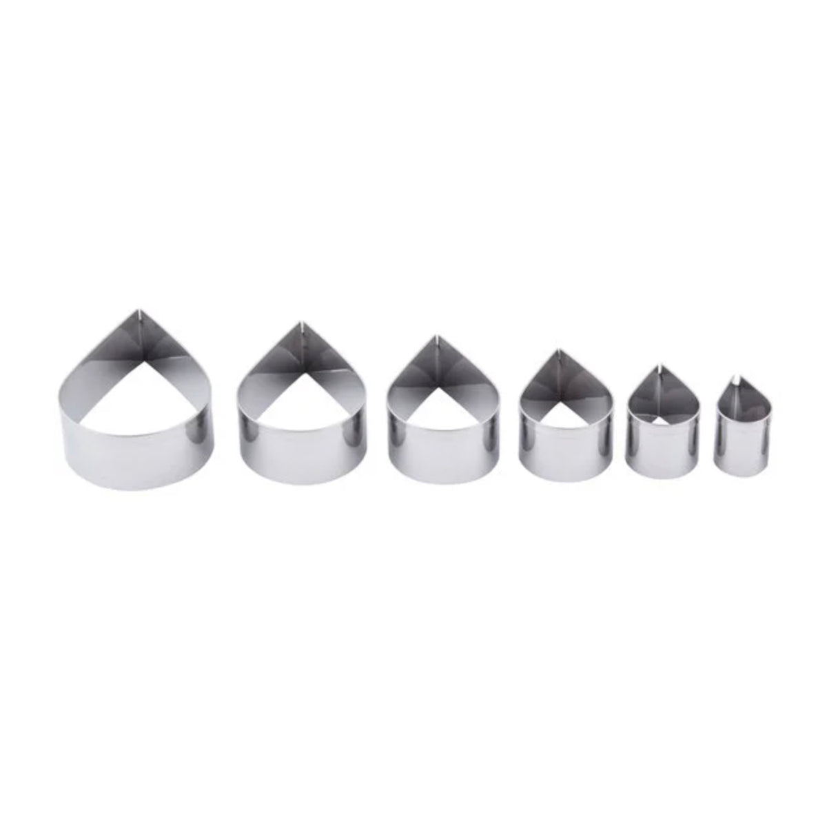 ATECO S/S Tear Drop Cutters (set of 6)