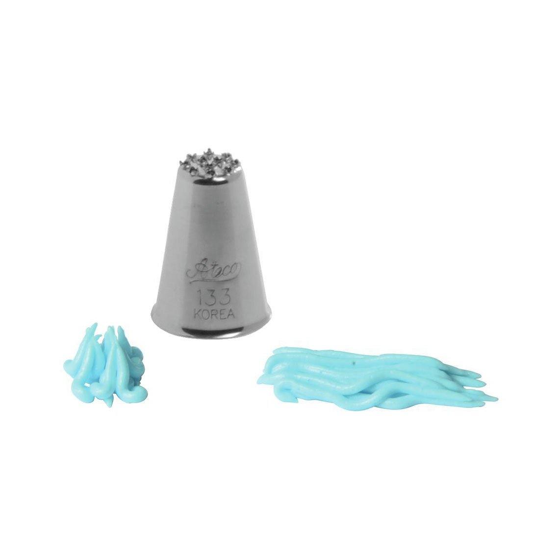 ATECO S/S #133 Grass/Fur Piping Tip - Gusta Supplies