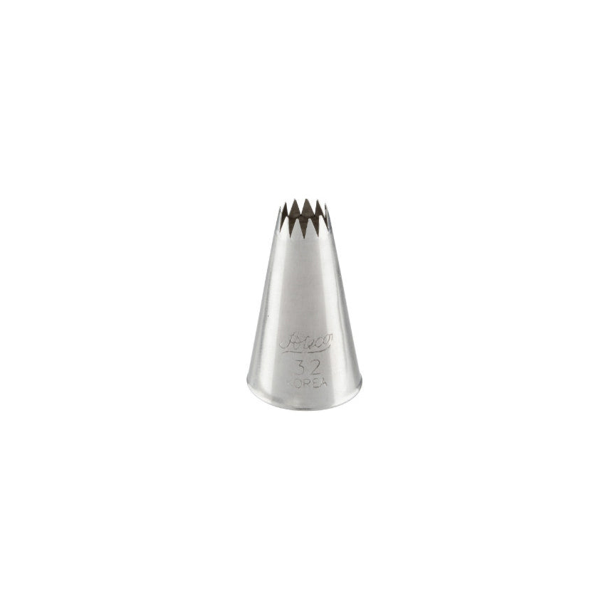 ATECO S/S #32 Open Star Piping Tip