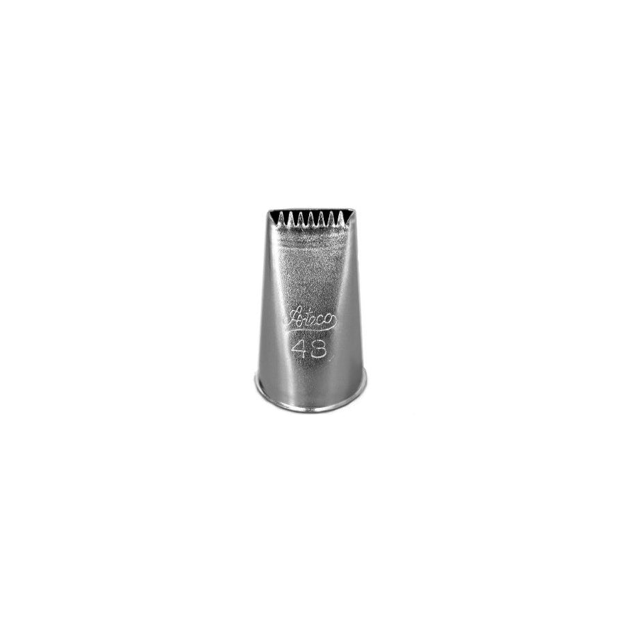 ATECO S/S #48 Basketweave Piping Tip