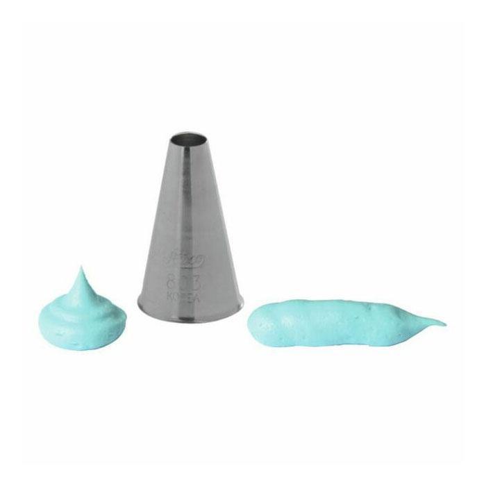 ATECO S/S #803 Plain Round Piping Tip