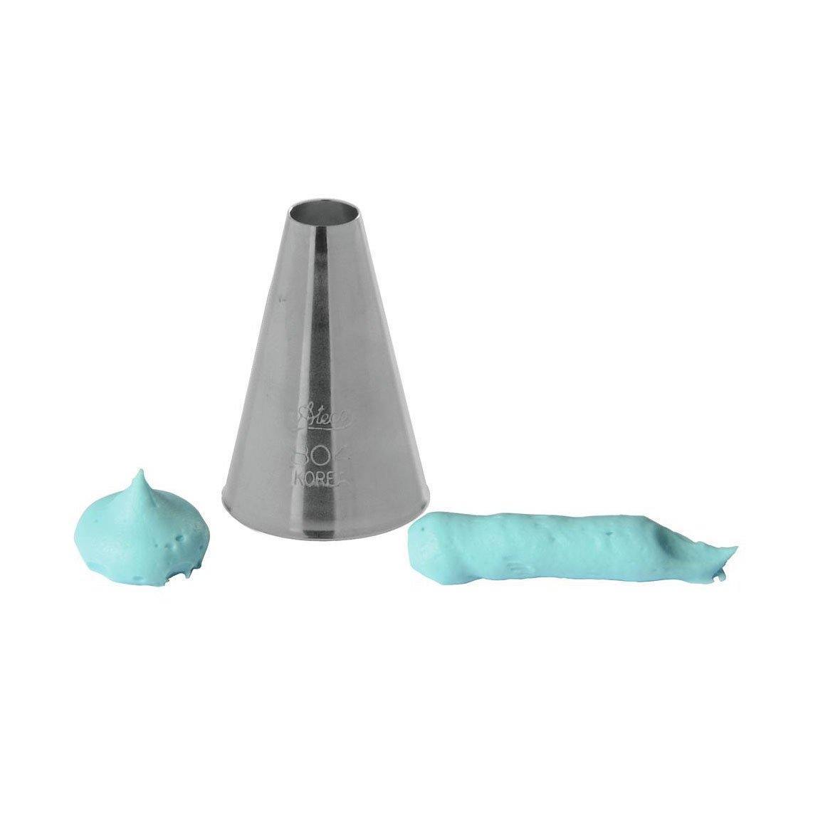 ATECO S/S #804 Plain Round Piping Tip