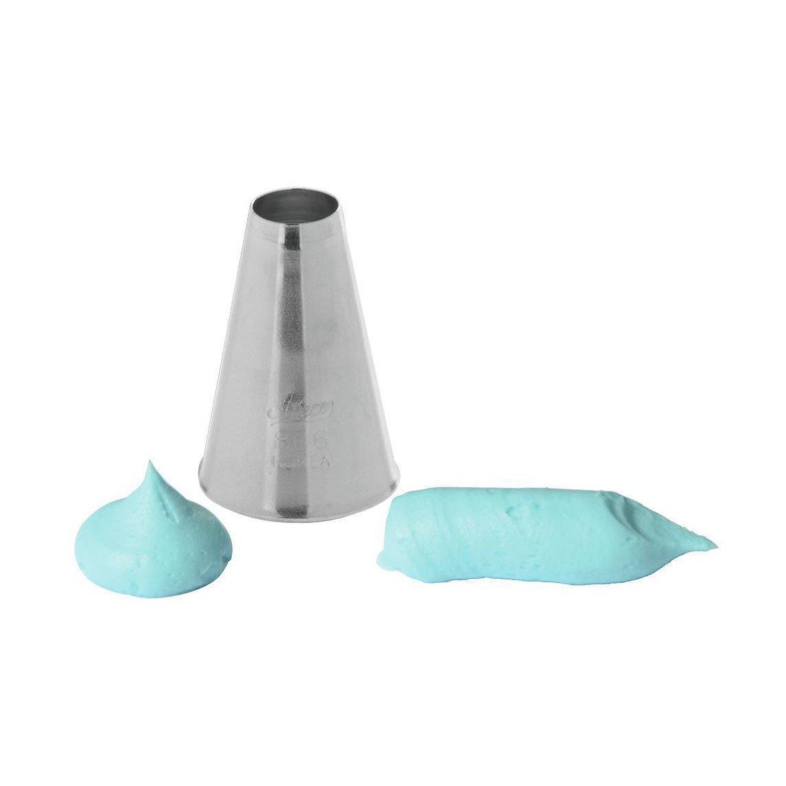 ATECO S/S #806 Plain Round Piping Tip