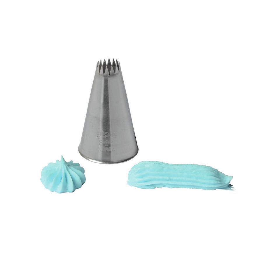 ATECO S/S #864 French Star Piping Tip