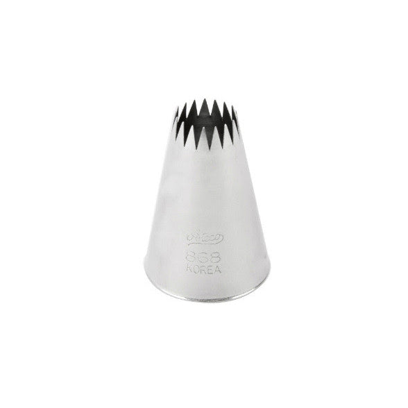 ATECO S/S #868 French Star Piping Tip