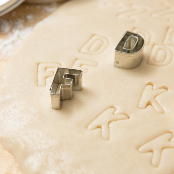 ATECO Tin Alphabet Cutters (set of 26)