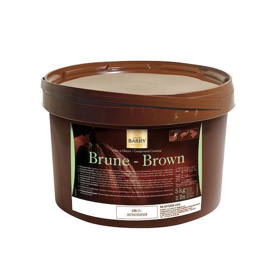 CACAO BARRY Pate a Glacer Brune, Dark Coating Chocolate
