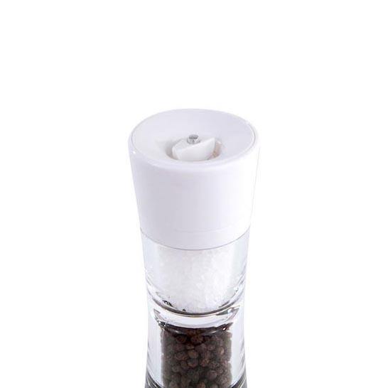 COLE & MASON Lincoln White & Grey Duo Pepper & Salt Mill