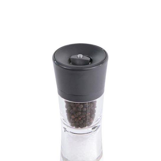 COLE & MASON Lincoln White & Grey Duo Pepper & Salt Mill