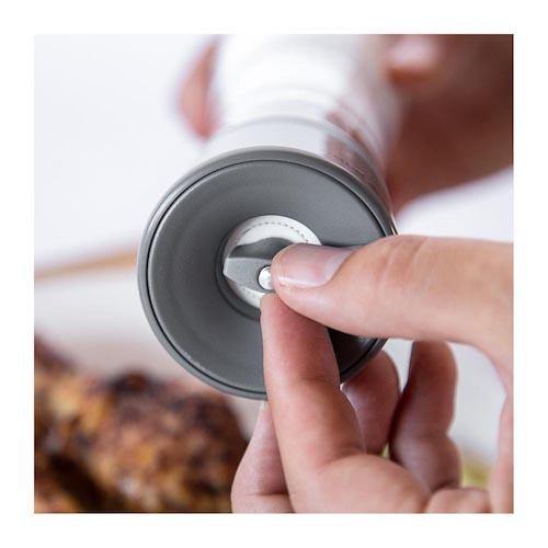 COLE & MASON Lincoln White & Grey Duo Pepper & Salt Mill