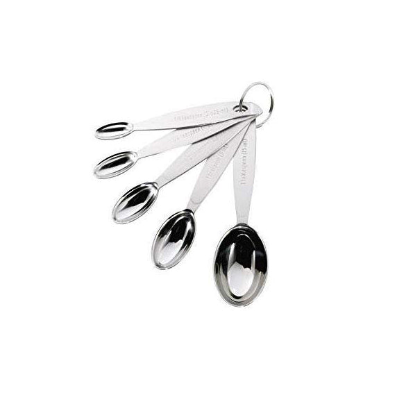 CUISIPRO S/S Oval Measuring Spoons, 5 pcs