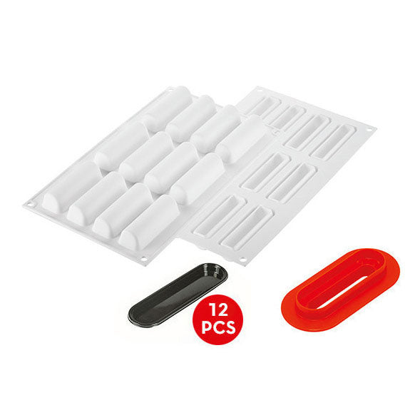SILIKOMART Cylinder 30 (Silicone Mould + Cutter)