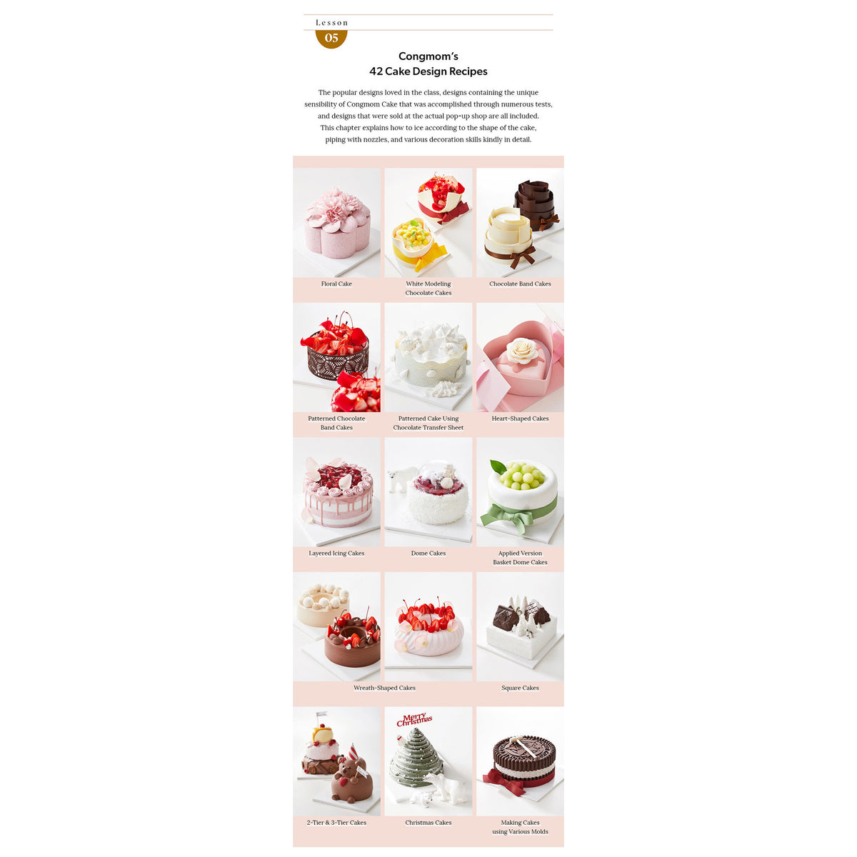 Cake Design Recipe: Congmom's Cake Diary 2 (EN)