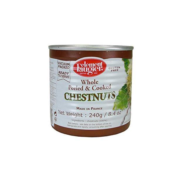 CLEMENT FAUGIER Whole Peeled Chestnuts, Vacuum Packed 240g
