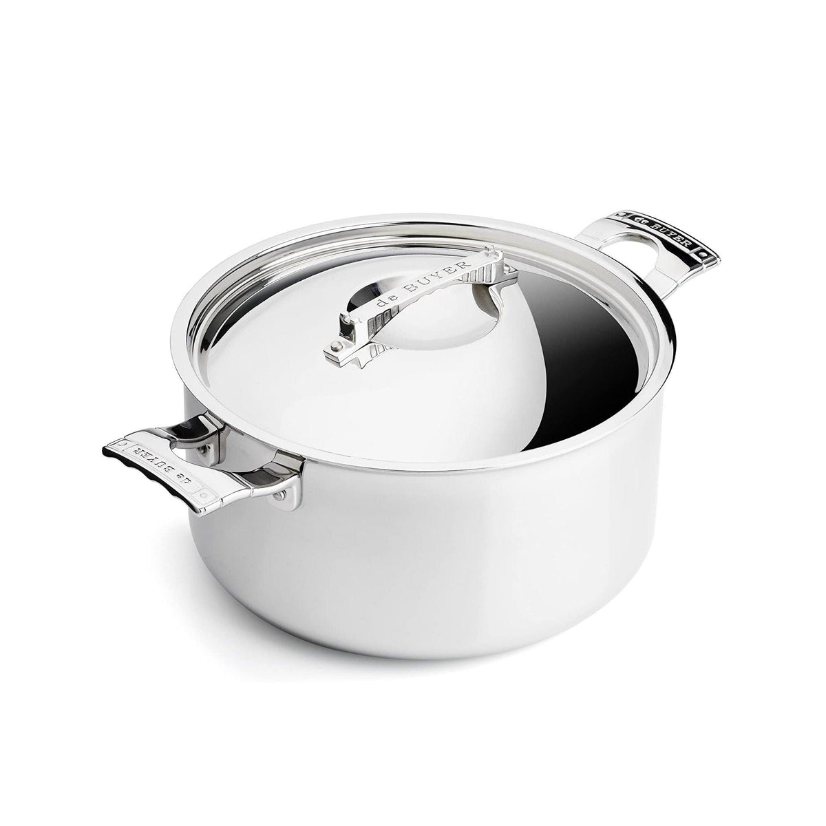 DE BUYER French Collection Mont Bleu Stewpan with Lid