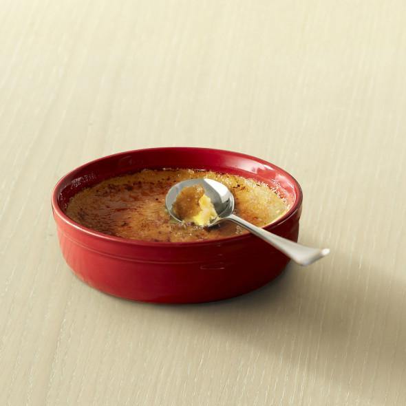 EMILE HENRY 2-piece Ceramic Creme Brulee Ramekin Dish
