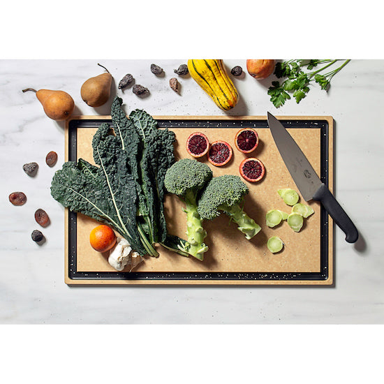 Epicurean Chef Series Cutting Board with vegetables on top