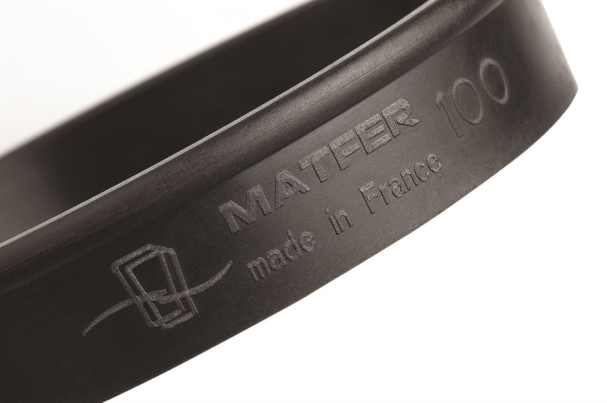 MATFER Exoglass Tart Rings, 3 1/2" / 9cm (pack of 6)