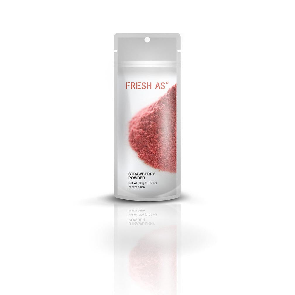 FRESH AS Freeze Dried Strawberry Powder, 30g – Gusta Supplies