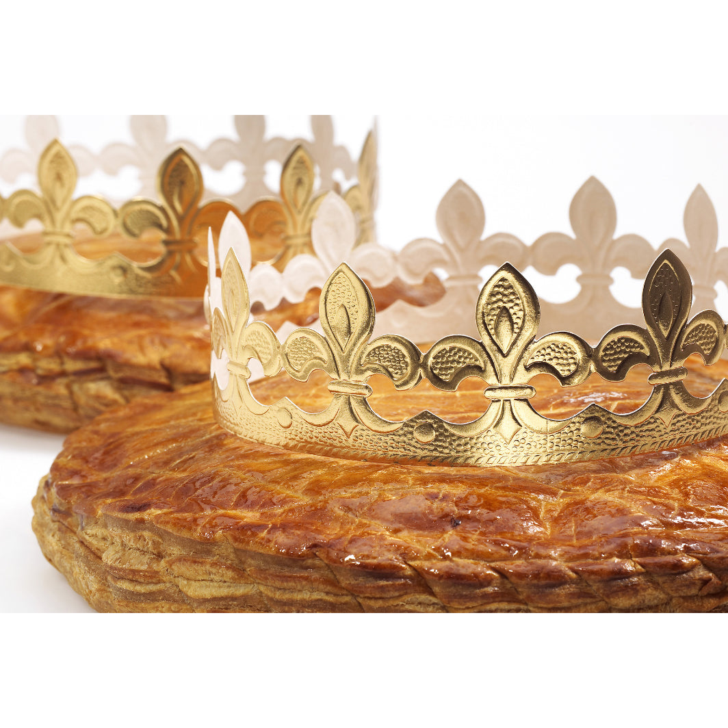 GUSTA SUPPLIES Galette des Rois Gold Paper Crown