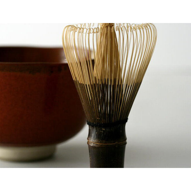 GUSTA SUPPLIES Matcha Tea Whisk/Chasen, Rikyu Style (80 bristle)
