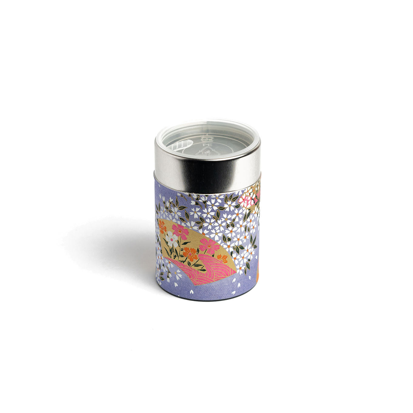 GUSTA SUPPLIES Japanese Tea Can with Poly Internal Lid, Purple