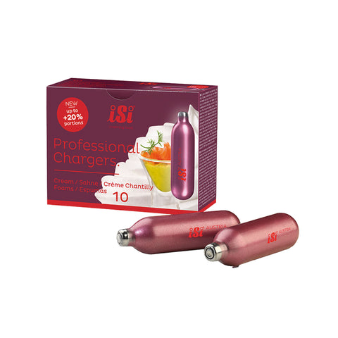 ISI Professional N2O Cream Chargers, Box of 10