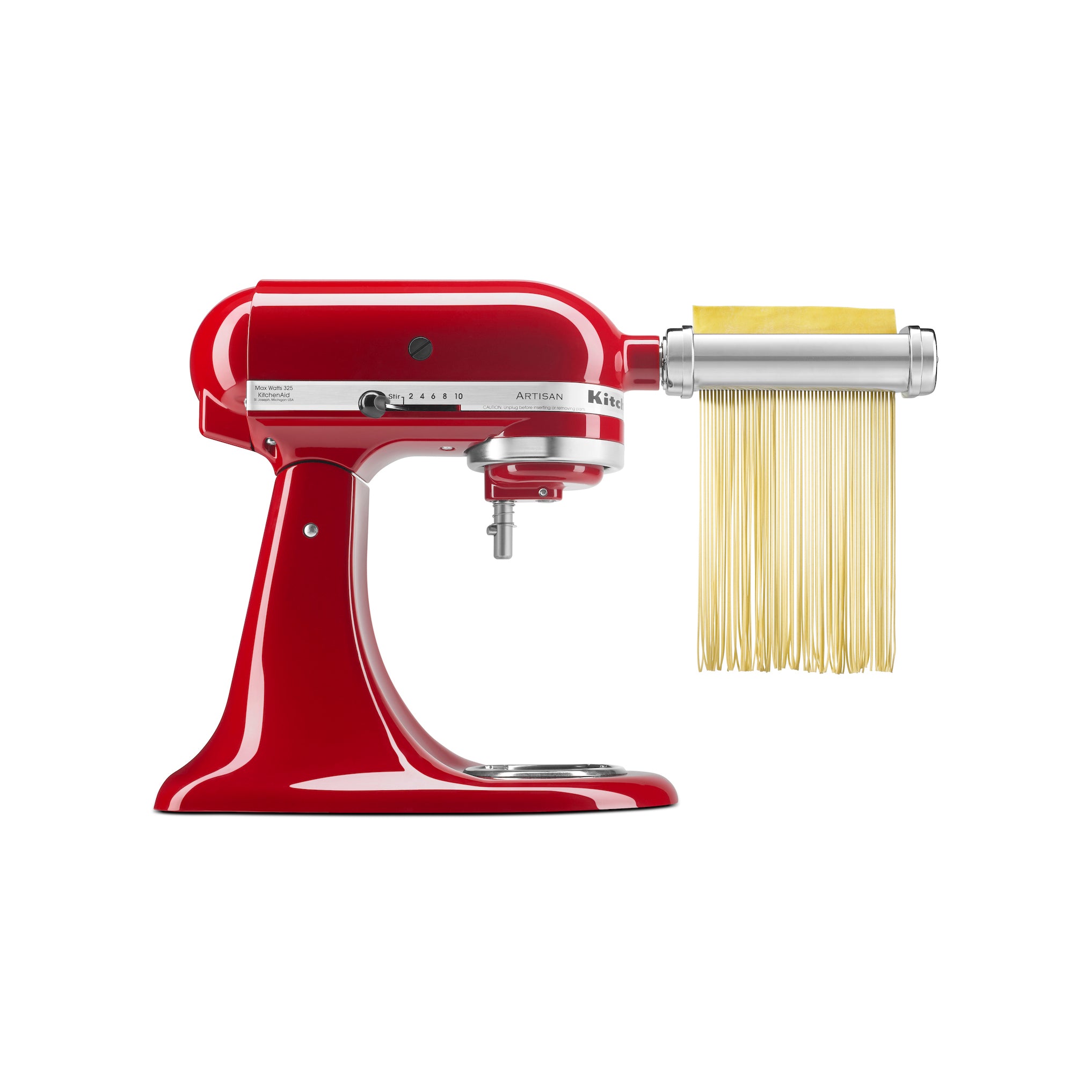 5-Piece Pasta Deluxe Attachment Set (Pasta Roller + Spaghetti, Fettuccine,  Capellini, & Lasagnette Cutter), KitchenAid