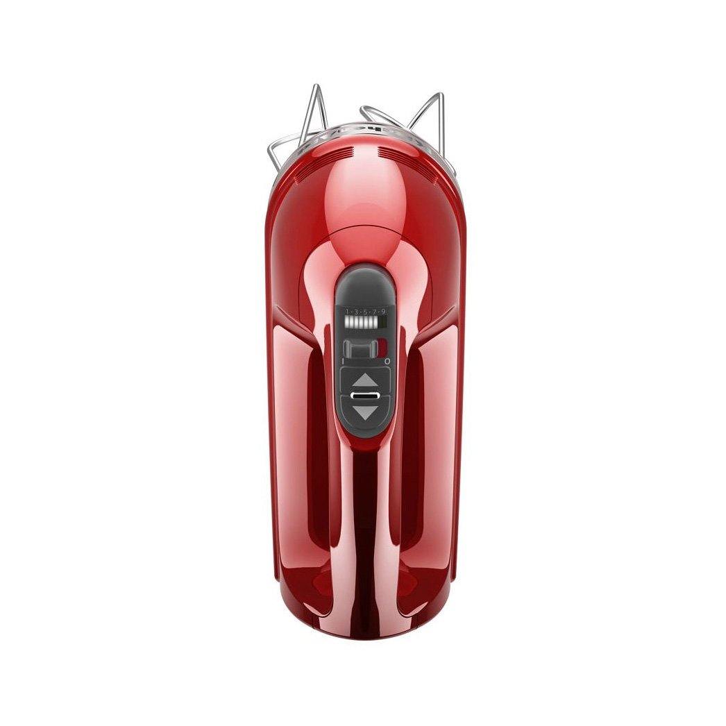 KITCHENAID 9 Speed Deluxe Hand Mixer, Candy Apple Red
