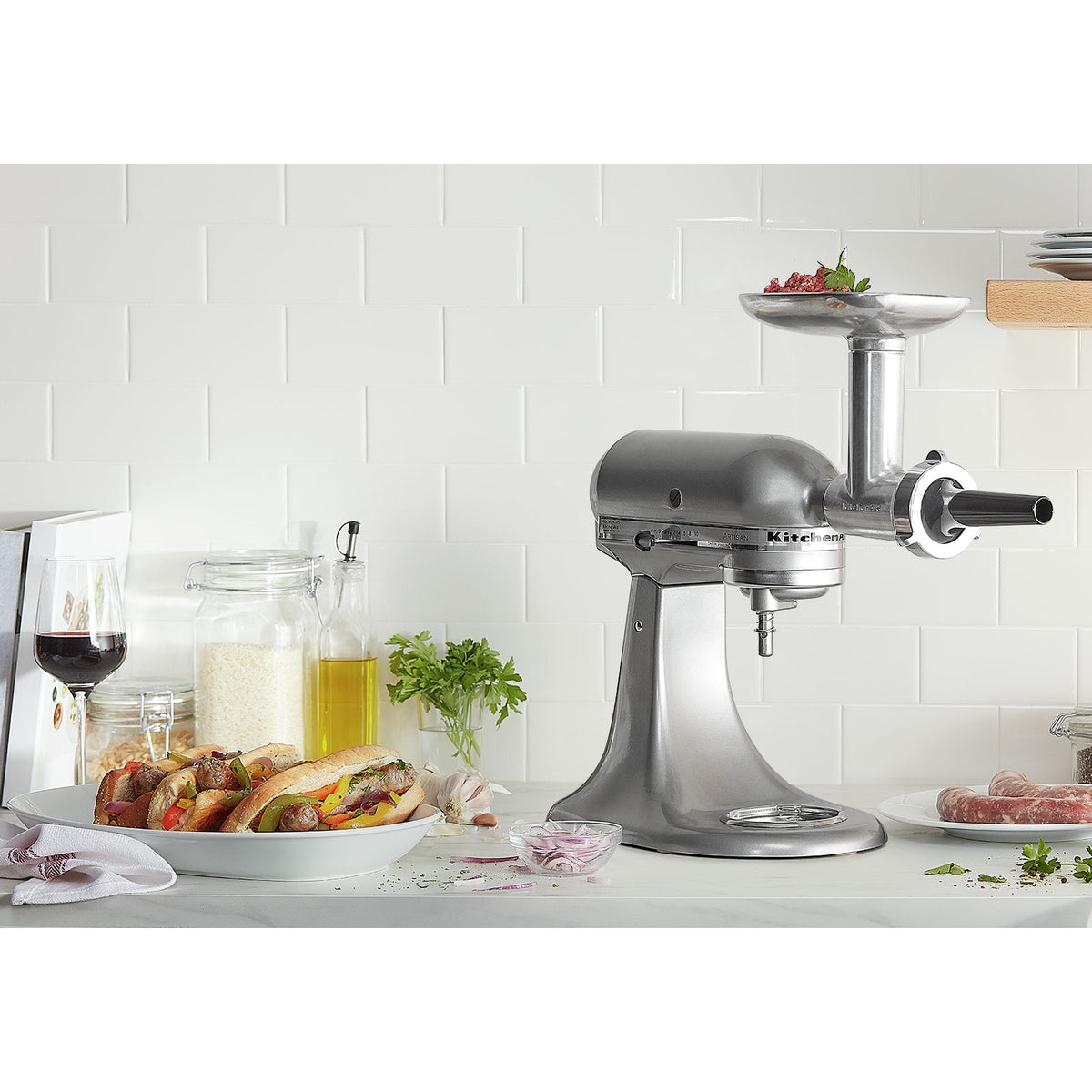 KITCHENAID Metal Food Grinder Attachment
